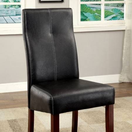 BONNEVILLE I SIDE CHAIR Brown Cherry Finish